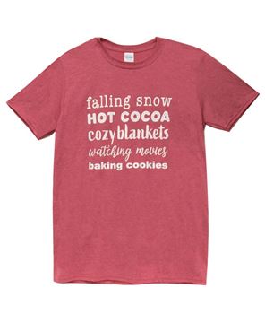 Picture of Falling Snow T-Shirt, XXL