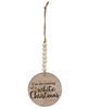 Picture of Beaded Snowflake Sayings Ornament, 3 Asstd.