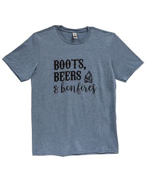Picture of Boots, Beers & Bonfires T-Shirt XXL