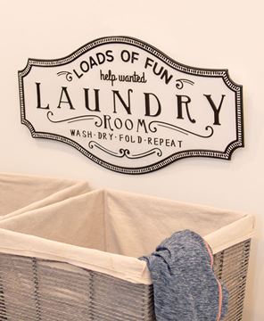 Picture of Loads of Fun Laundry Room Metal Sign