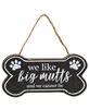 Picture of We Like Big Mutts Dog Bone Sign, 3 Asstd.
