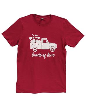 Picture of Loads of Love T-Shirt, Cardinal Red