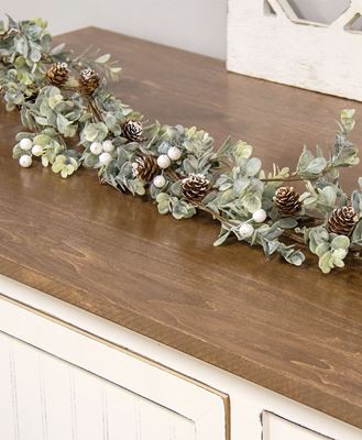 Picture of Holiday Ombre Boxwood Garland