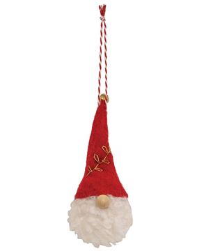Picture of Jingle Bell Red Gnome Ornament