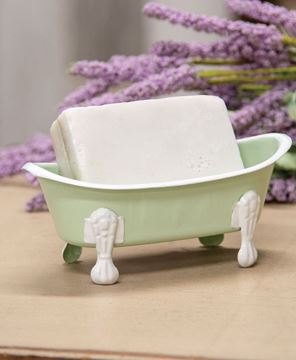 Picture of Mint Iron Bathtub Soap Dish