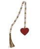 Picture of Red Heart Bead Garland