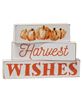 Picture of Harvest Wishes Blocks, 3/Set
