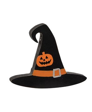 Picture of Jack O Lantern Witch Hat Chunky Sitter