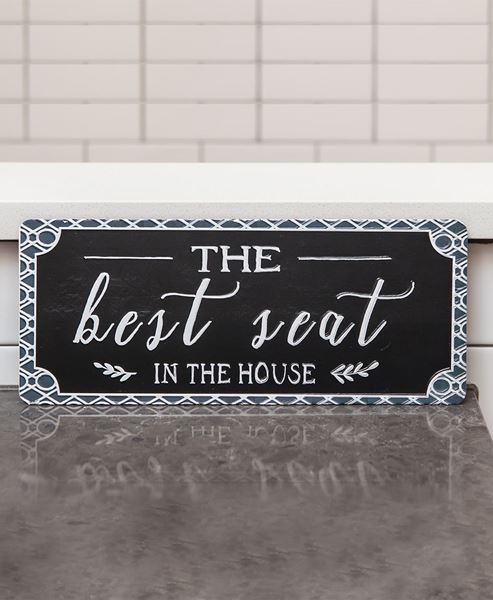Picture of Best Seat in the House Sign