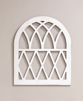 Picture of Wooden Farmhouse Cathedral Window Arch (Diamond)