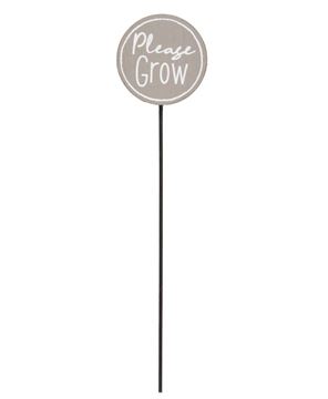 Picture of Please Grow Plant Stake, 2 Asstd.