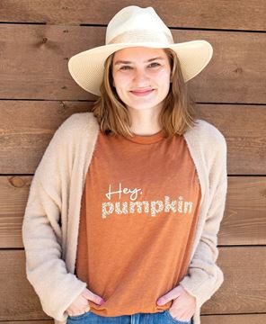 Picture of Hey Pumpkin T-Shirt, Heather Autumn XXL