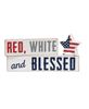 Picture of Red, White and Blessed Blocks, 3/Set