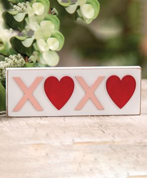 Picture of XOXO Hearts Block