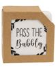 Picture of Pass the Bubbly Coasters, 4/Set