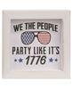 Picture of Party Like It's 1776 Mini Square Frame, 3 Asstd.