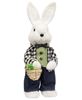 Picture of Mr. & Mrs. Gingham Fabric Bunny Doll, 2 Asstd.