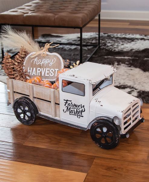 Picture of Ivory Farmer's Market Metal Truck