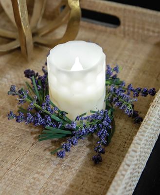 Picture of Purple Astilbe Candle Ring, 3"