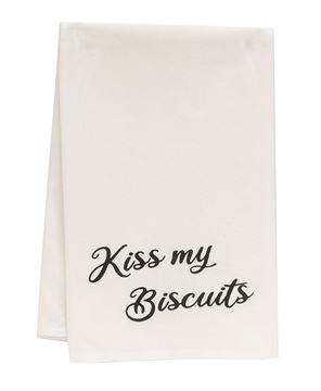 Picture of Kiss My Biscuits Dish Towel