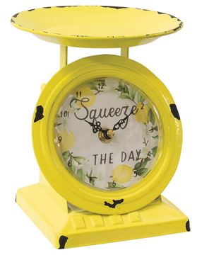 Picture of Vintage Squeeze The Day Old Town Scale Clock