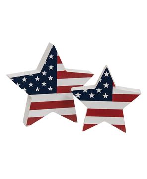 Picture of USA Flag Star Sitters, 2/Set