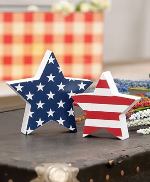 Picture of Stars & Stripes Star Sitters, 2/Set
