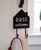 Picture of Dogs Welcome House Metal Wall Hook