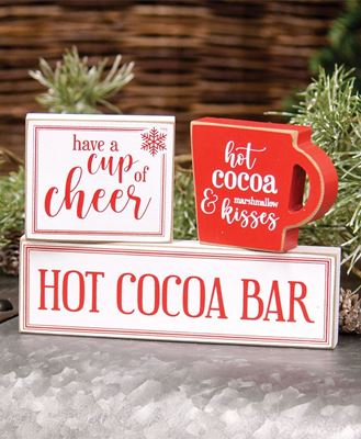 Picture of Hot Cocoa Bar Blocks, 3/Set