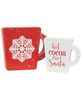 Picture of Hot Cocoa For Santa Chunky Cup Sitters, 2/Set