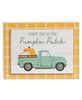 Picture of Meet Me in the Pumpkin Patch Blue Pumpkin Truck Layered Box Sign