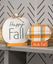 Picture of Hello Fall & Happy Fall Pumpkins on Base, 2/Set