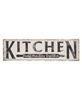 Picture of Kitchen Brings Family Together Distressed Metal Sign