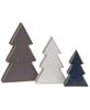 Picture of Chunky Snowy Christmas Tree Sitters, 3/Set