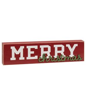 Picture of Merry Christmas Layered Block