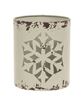 Picture of Distressed Metal Snowflake Buckets, 3/Set