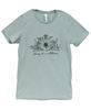 Picture of Always Be A Wildflower T-Shirt, Heather Dusty Blue