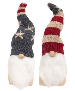 Picture of Americana Gnome with Flag Knit Hat, 2 Asstd.