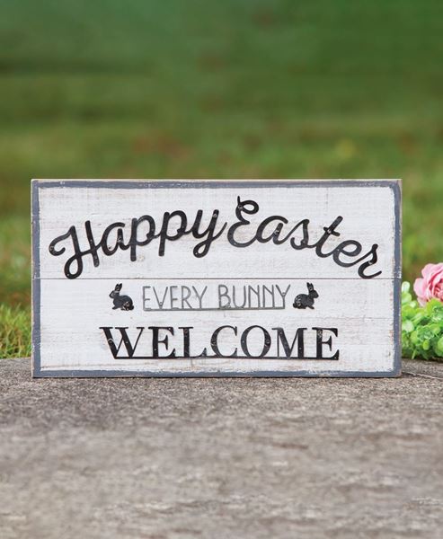 Picture of Every Bunny Welcome Easter Wood Sign