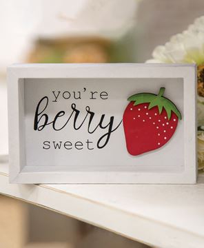 Picture of You're Berry Sweet Shadowbox Frame
