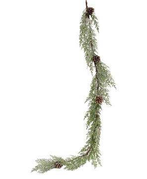 Picture of Frosted Woodland Cedar Garland