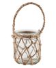 Picture of Glass Jar with Rope Net