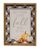 Picture of I Love Fall Most Of All Wood Shadowbox