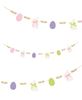 Picture of Beaded Wooden Easter Bunny & Eggs Mini Garland