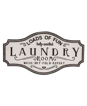 Picture of Loads of Fun Laundry Room Metal Sign