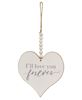 Picture of Love Forever Beaded Heart Ornament, 2 Asstd.