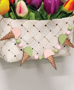 Picture of Wooden Beaded Ice Cream Garland