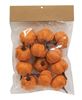 Picture of Orange Burlap Pumpkins 1.5", 12/Pack