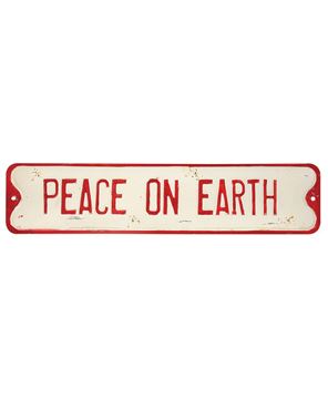 Picture of Peace on Earth Street Sign