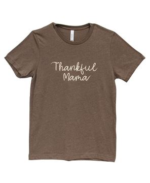 Picture of Thankful Mama T-Shirt, Heather Brown XXL